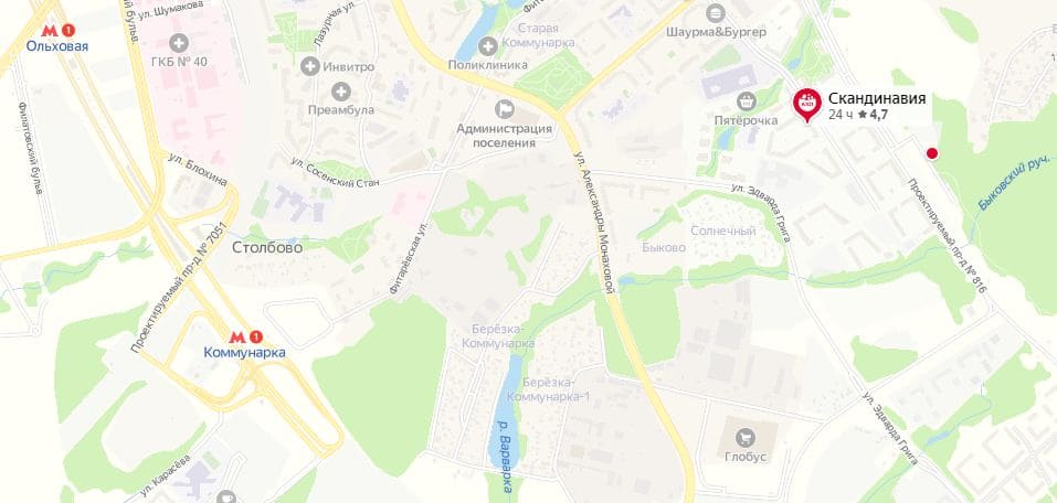 ЖК Скандинавия, пос. Сосенское, Скандинавский бул.
