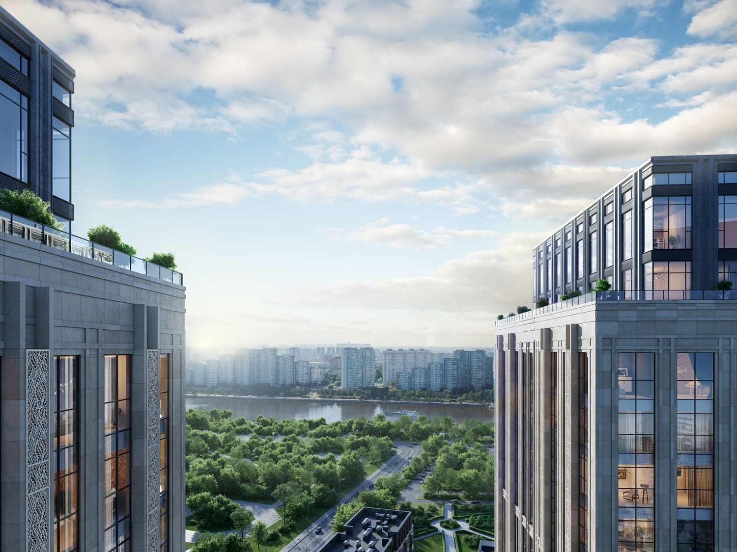 Пентхаусы в жилом комплексе Dream Towers