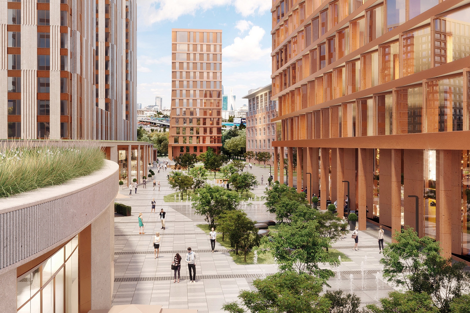 В жилом комплексе Luzhniki Collection создадут 6800 рабочих мест