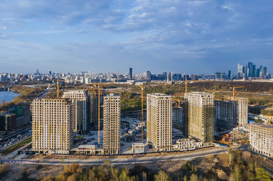 жилого комплекса «Остров» в Мневниковской пойме