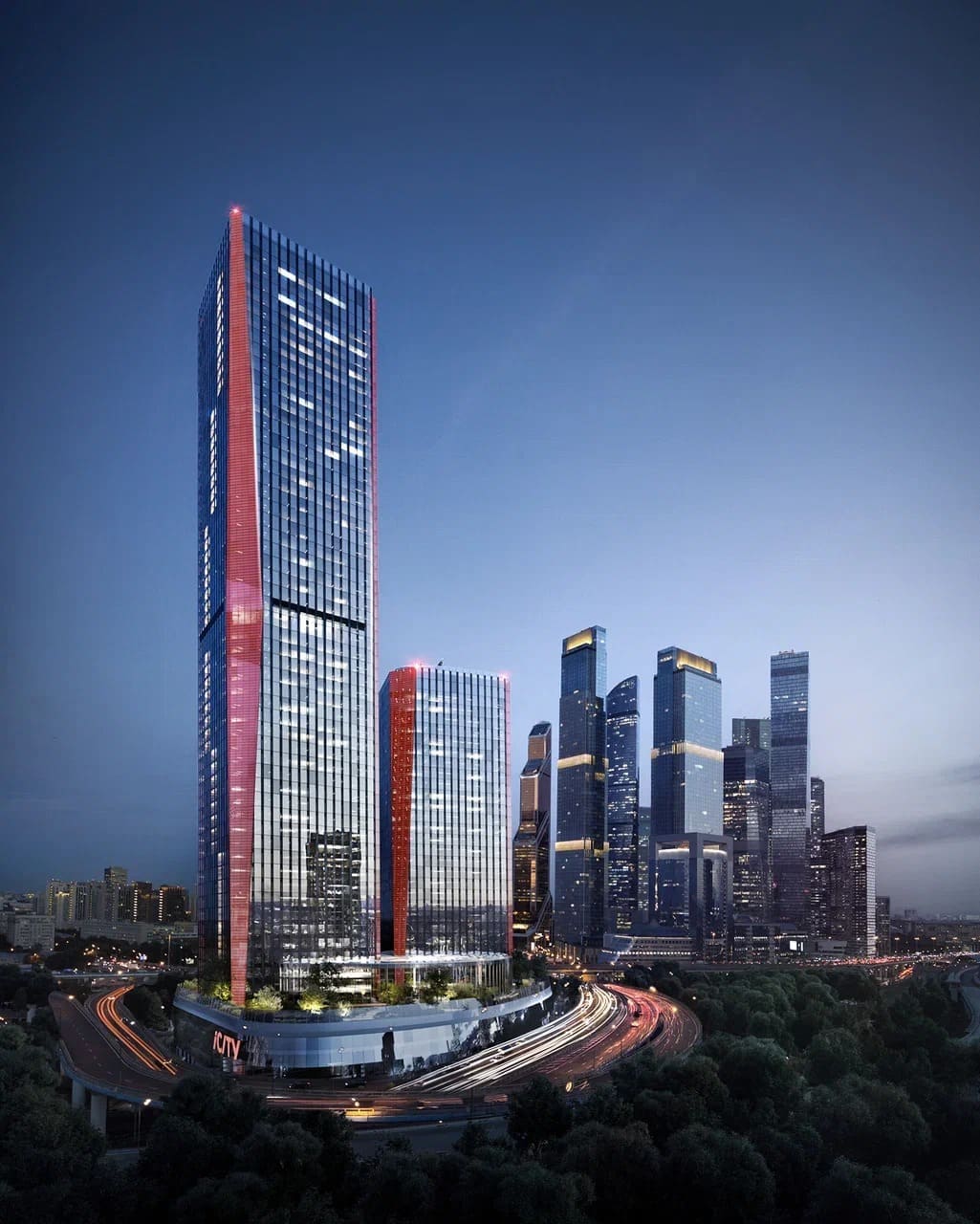 Деловые небоскребы iCITY