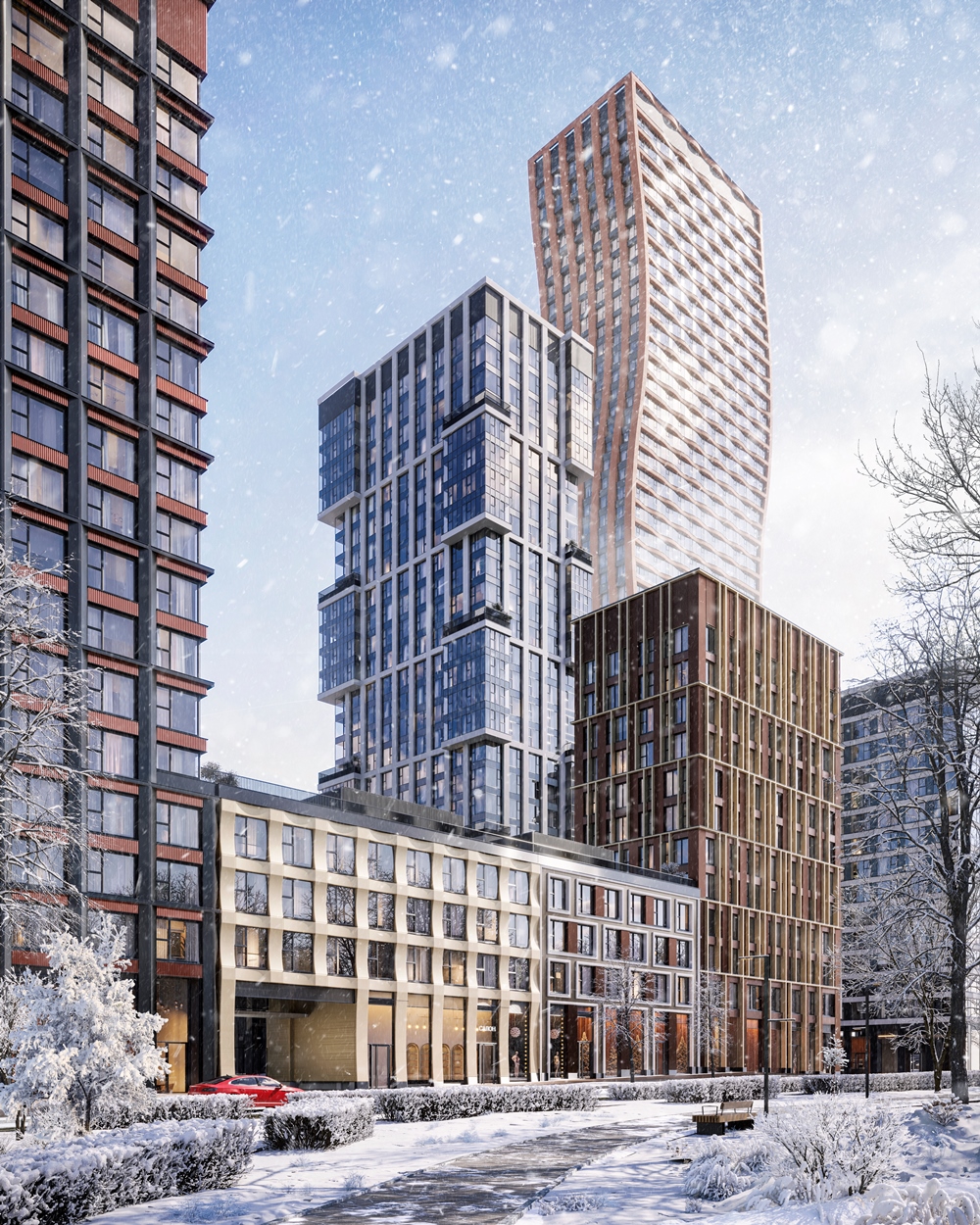 «Метриум»: Открыты продажи в новом небоскребе мультиквартала CITYZEN