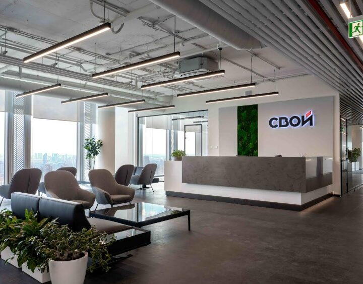 NF GROUP: Группа компаний «СВОЙ» одной из первых открыла офис в новом БЦ iCITY