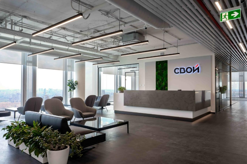 NF GROUP: Группа компаний «СВОЙ» одной из первых открыла офис в новом БЦ iCITY