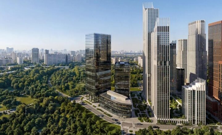 Офисы на западе Москвы дорожают в среднем на 36% от старта продаж до ввода
