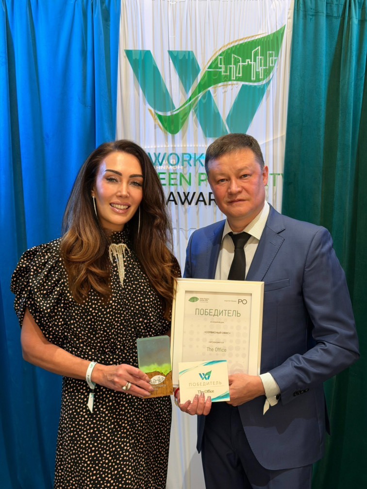 THEOFFICE стал победителем Green Property Awards 2026 в номинации «Сервисный офис»