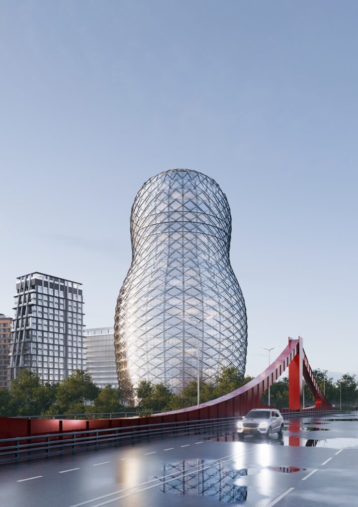 STONE построит бизнес-центр в Мнёвниках в форме матрёшки